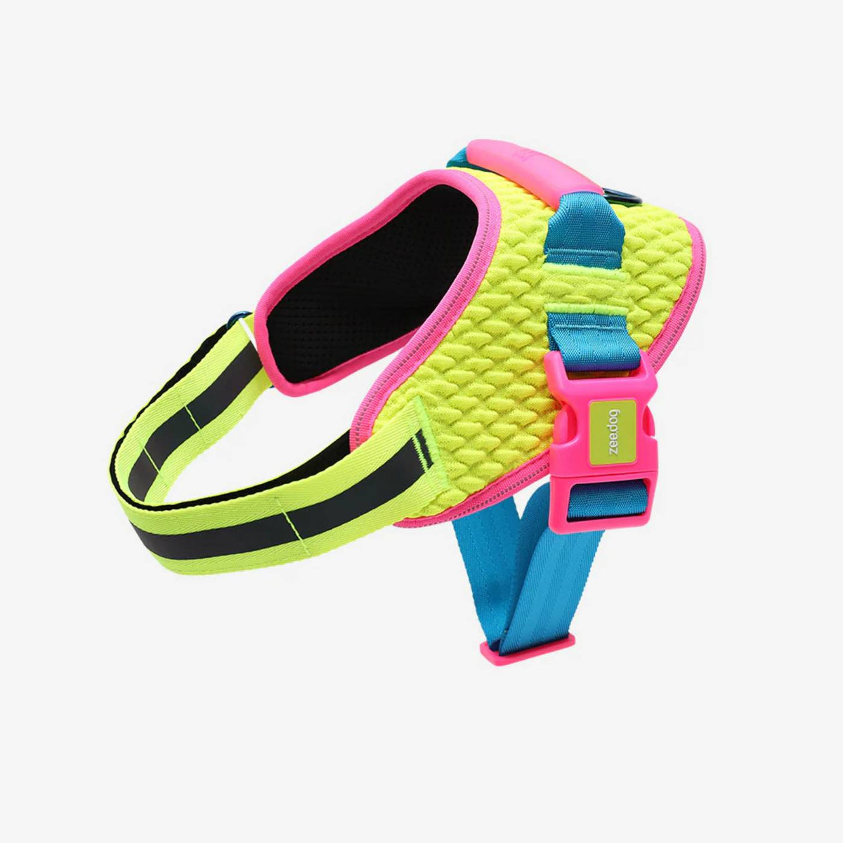 Zee.Dog Pettorina per Cani con Maniglia Flyharness CMYK