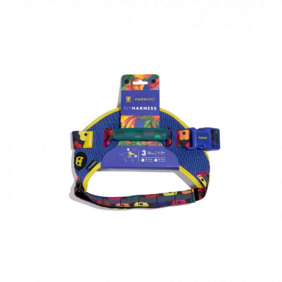 Zee.Dog Pettorina per Cani con Maniglia Flyharness Farm Rio Samba