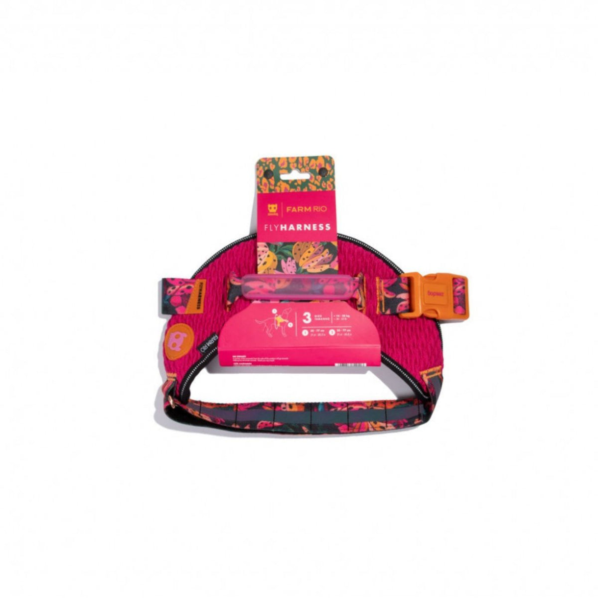 Zee.Dog Pettorina per Cani con Maniglia Flyharness Farm Rio Selva