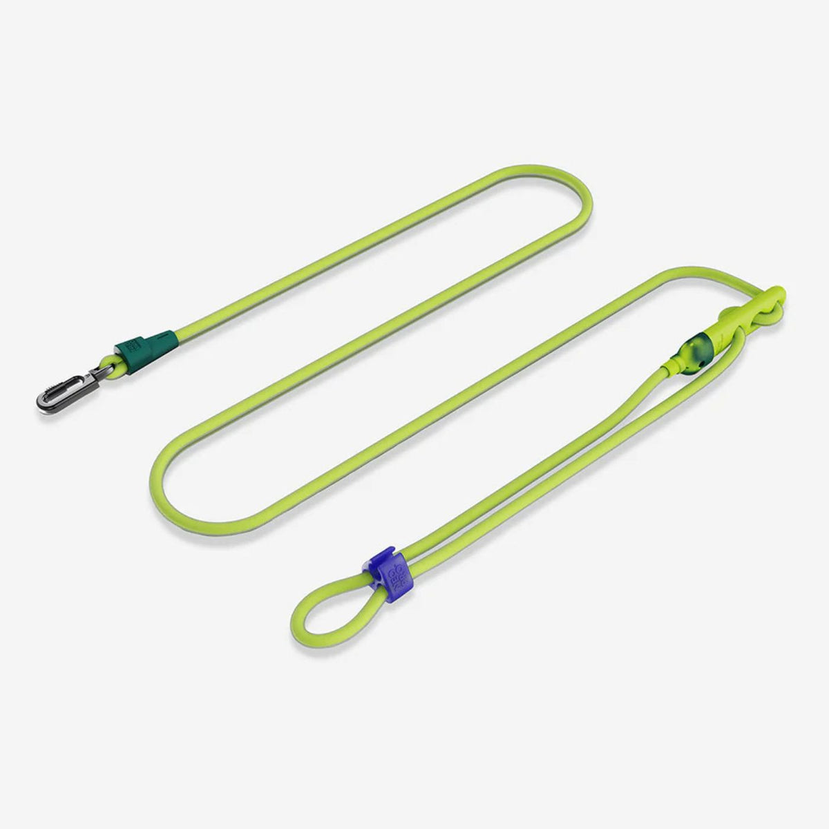 Zee.Dog Guinzaglio per Cani Mani Libere Fluo Neopro Handsfree Leash