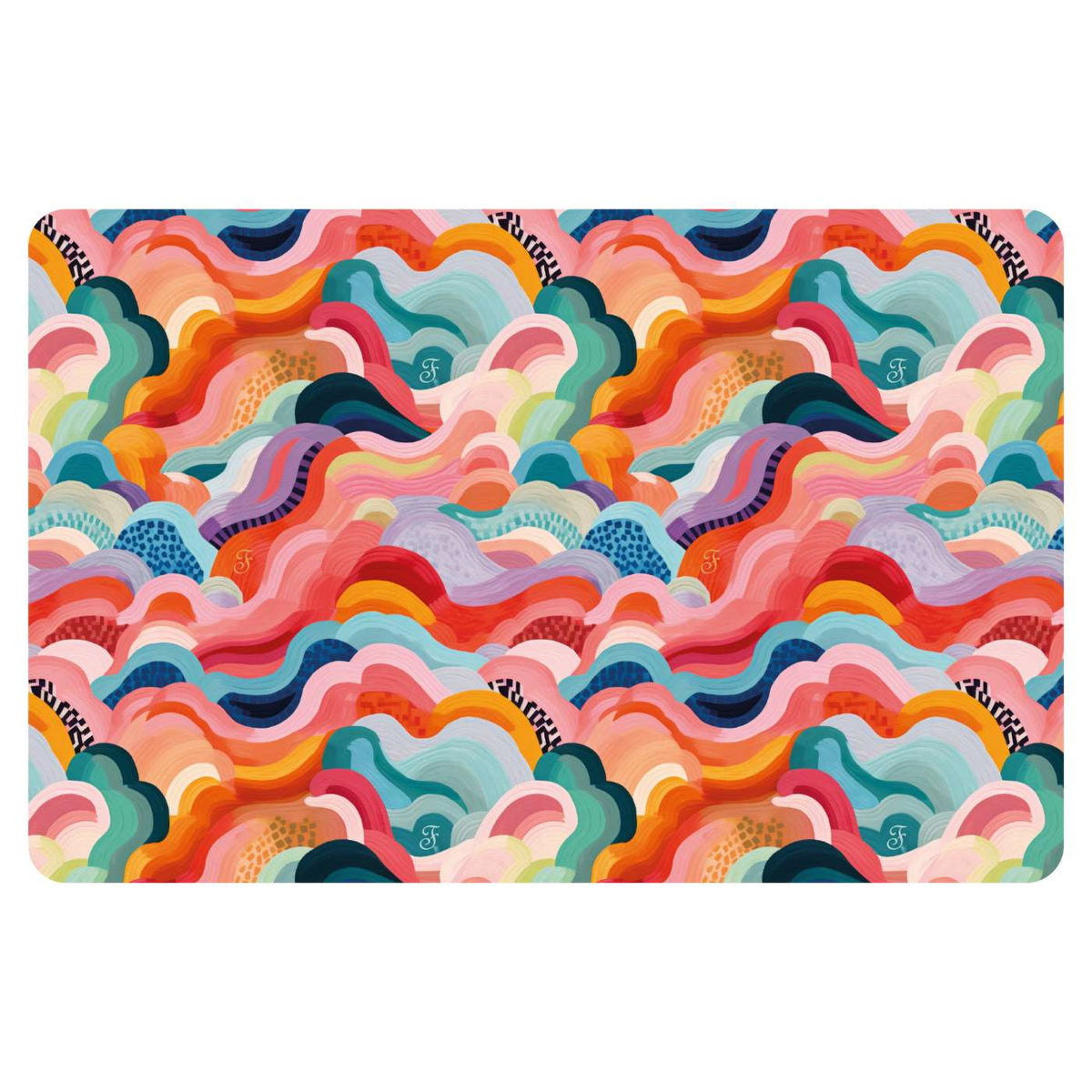 Ferribiella Tappetino Sottociotola Nuages 43 x 28 cm