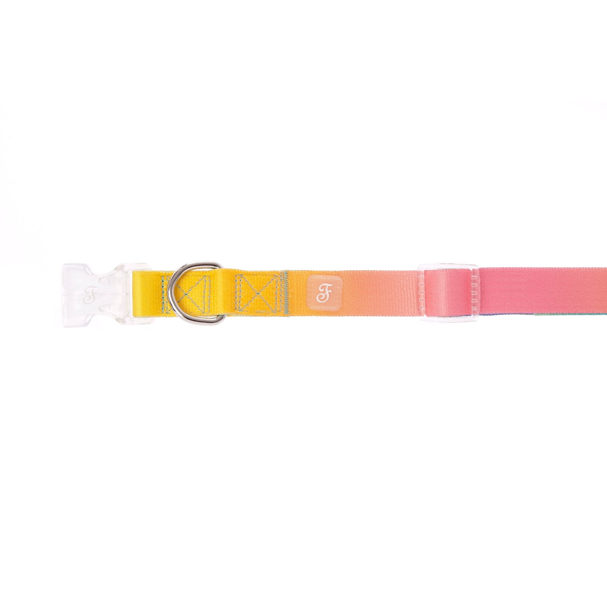 PROMO ULTIMI PEZZI !!! Ferribiella Collare Regolabile per Cani Motif Rainbow