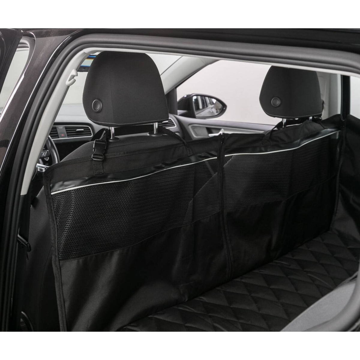 Trixie Coprisedili Automobile con Bordi Laterali 1.55 x 1.30 m Nero