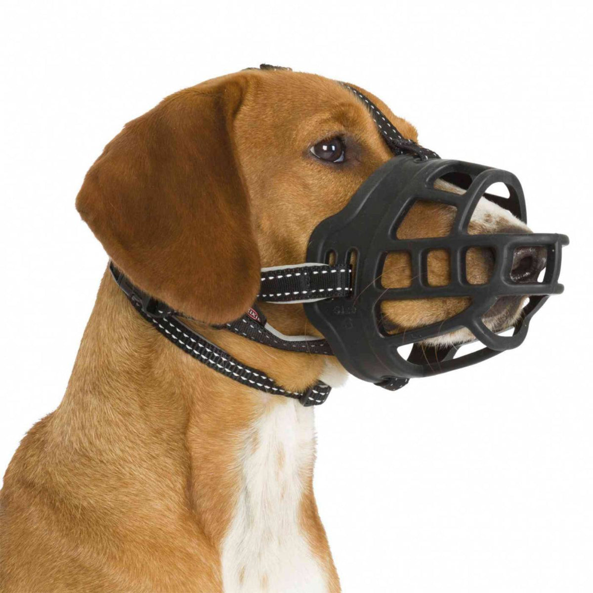Trixie Museruola Flex Muzzle in Gomma per Cani