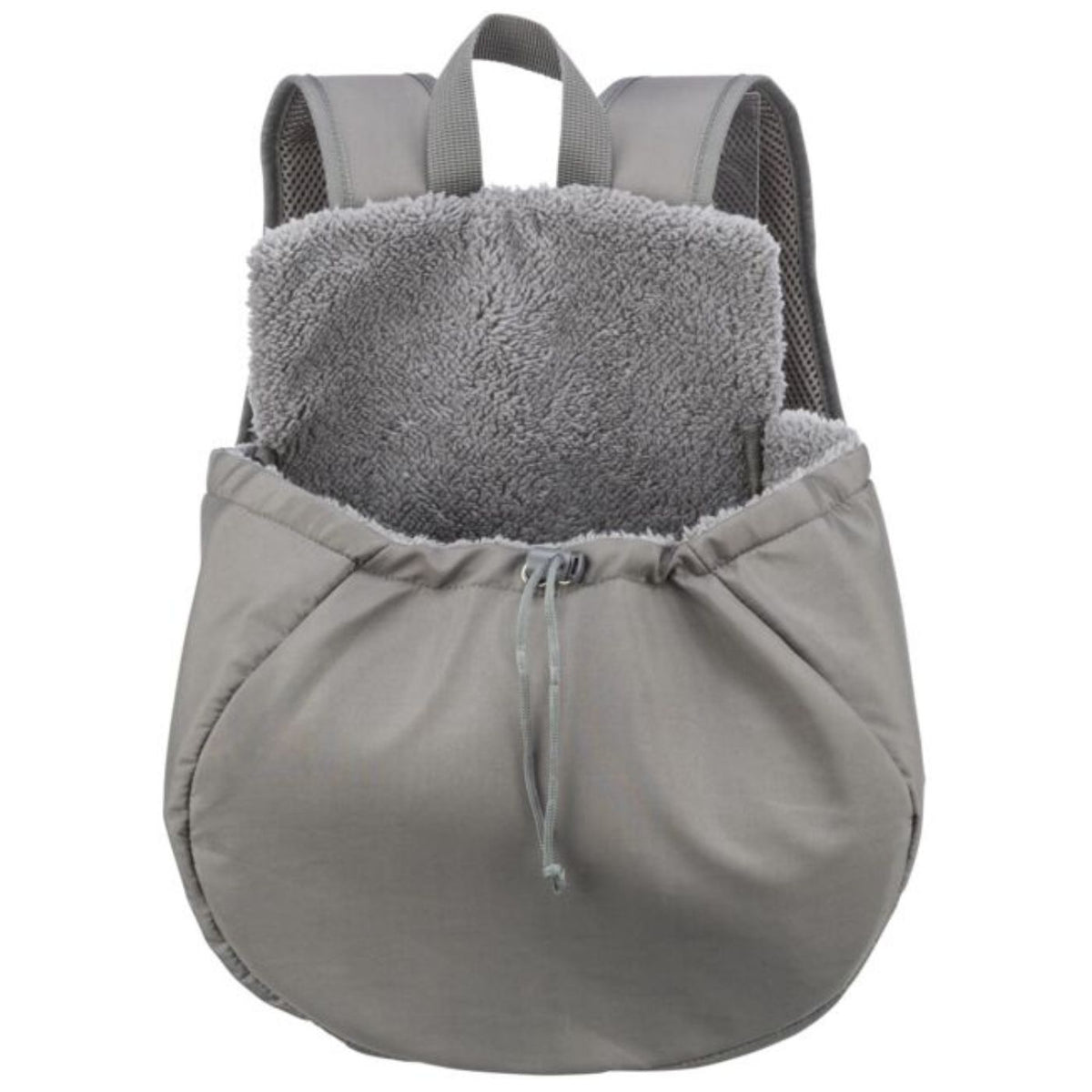 Trixie Borsa Trasportino Frontale per Cani Molly Max 4 Kg di Peso 25 x 38 x 17 Kg Grigio