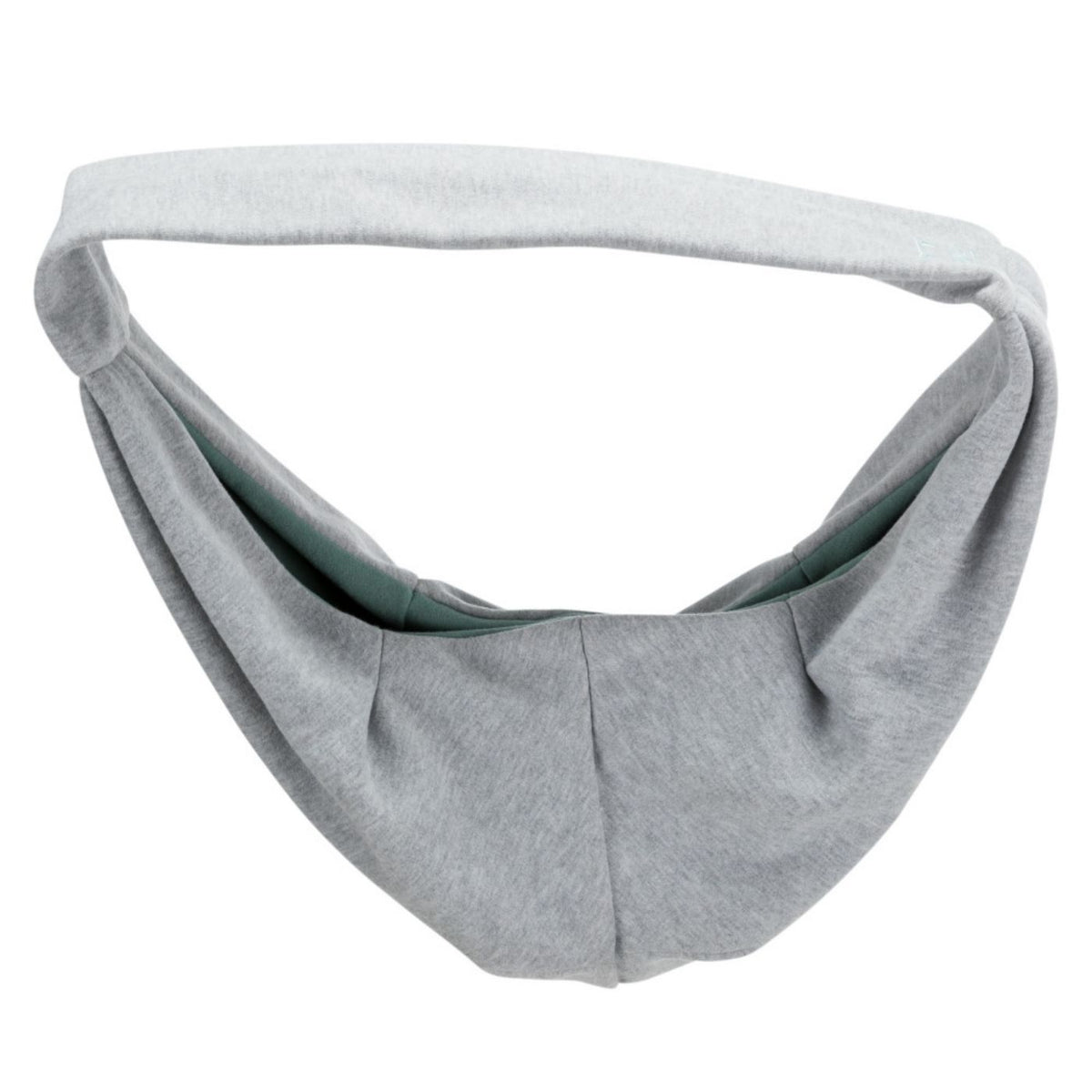 Trixie Borsa frontale Soft Junior Grigio/Menta per Cuccioli e Cani Max 5 Kg di Peso