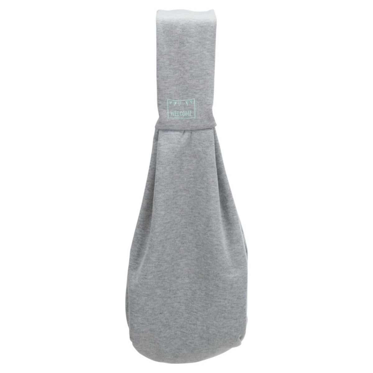 Trixie Borsa frontale Soft Junior Grigio/Menta per Cuccioli e Cani Max 5 Kg di Peso