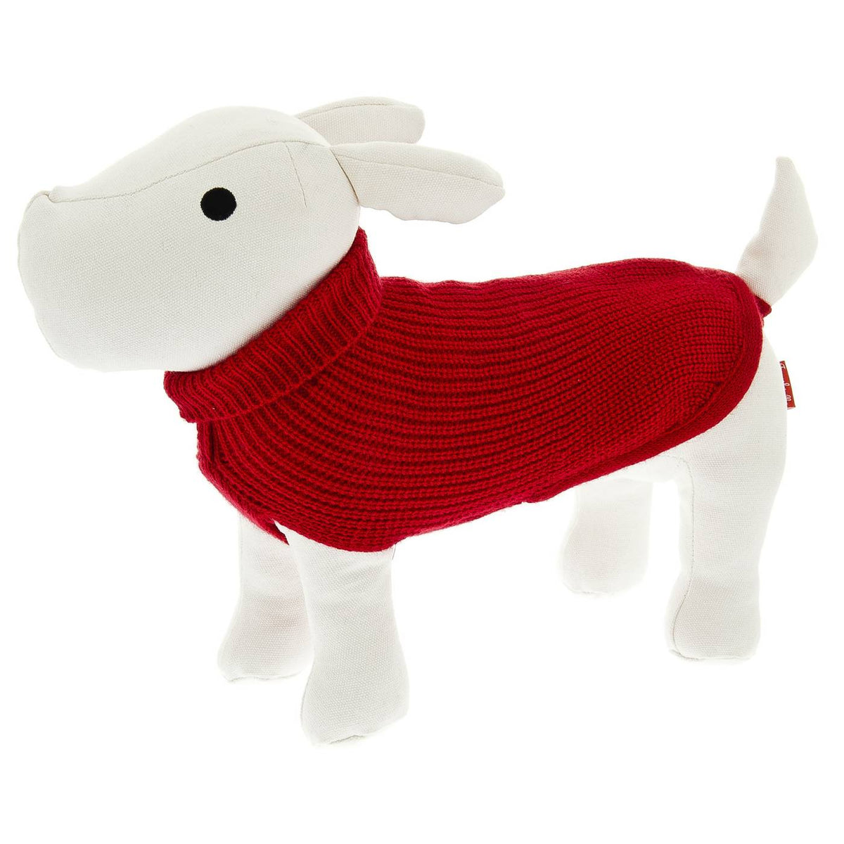 !!! SUPER SCONTO ULTIME TAGLIE !!! - Ferribiella Maglioncino Dolce Vita per Cani Lux Rosso