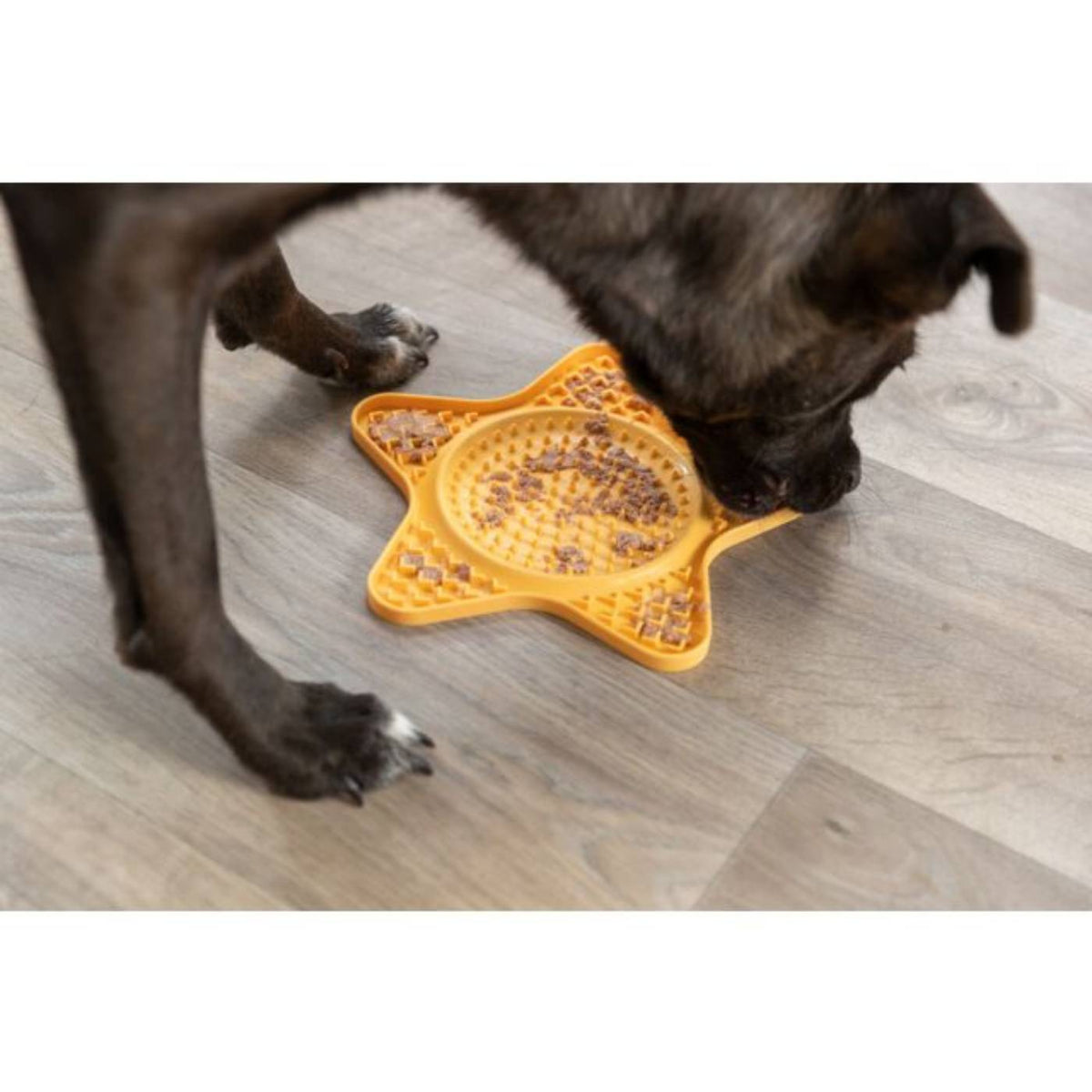 Trixie Tappetino Lick’n'Snack per Cani in Silicone 23,5 cm Giallo
