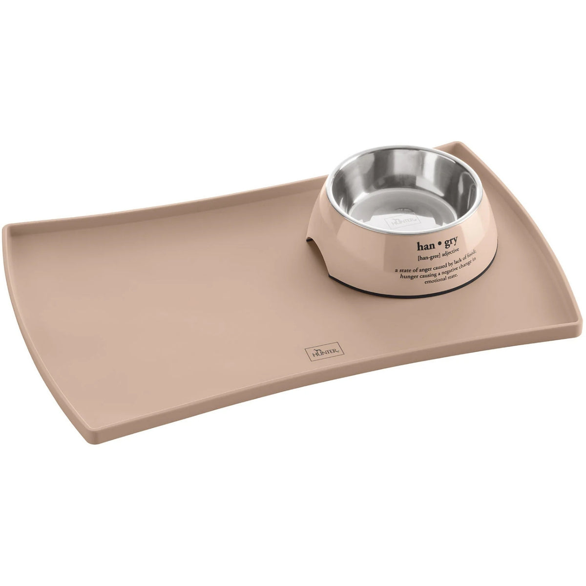 Hunter Sottociotole per Cani e Gatti Luton in Silicone Beige 48 x 30 cm
