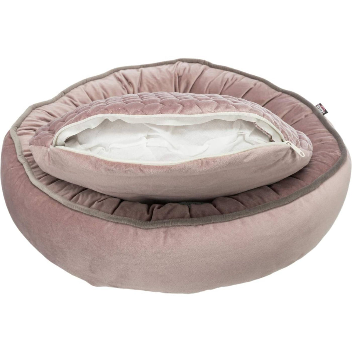 Trixie Cuccia per Cani Tonda Modello Livia Ø 50 cm Rosa Antico
