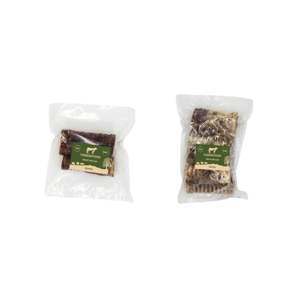 Fasson Food Trachea Bovina Masticativo per Cani Filiera Piemontese