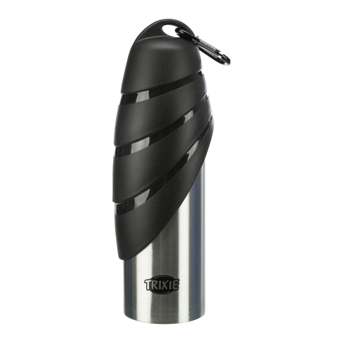 Trixie Borraccia con Ciotola Acciaio/Plastica 750 ml per Cani Colori Assortiti
