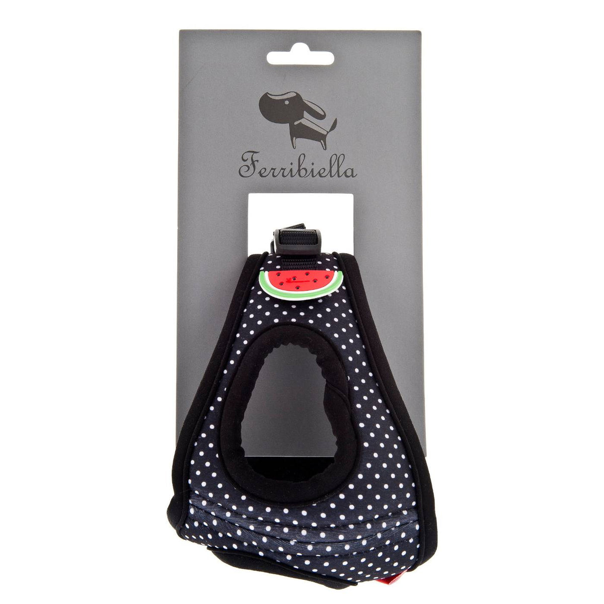 Ferribiella Pettorina Pois Anguria per Cani