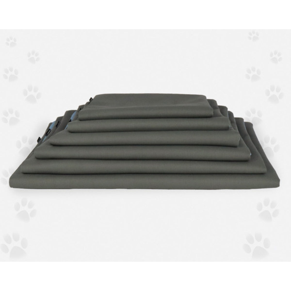 Nasonero Tappetino per Animali h.1 cm Double Face Grigio / Azzurro