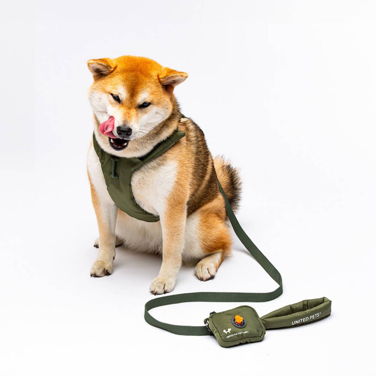 United Pets Pettorina H per Cani Imbottita Linea CityLife Verde Militare