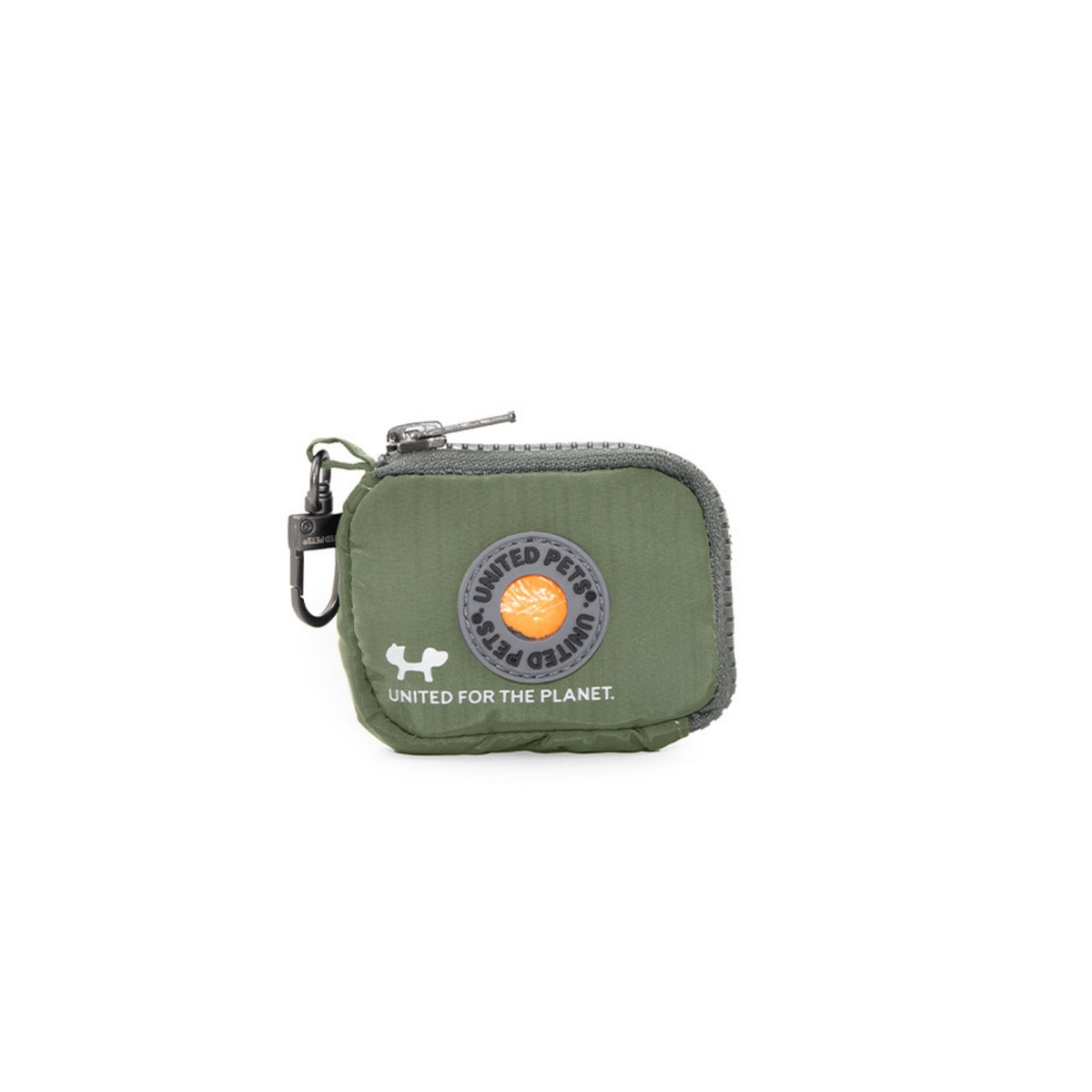 United Pets Portasacchetti Igienici per Cani Linea CityLife con Ricarica Verde Militare