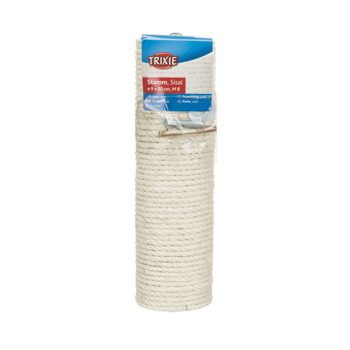 Trixie Tronchetto di Ricambio in Sisal per Tiragraffi Colore Naturale