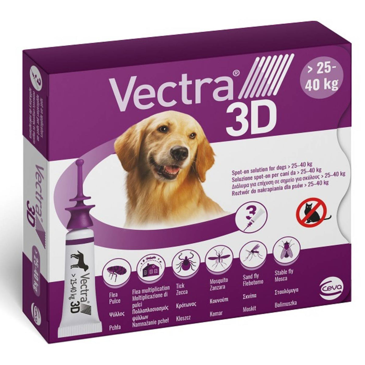 Vectra® 3D Antiparassitario per Cani Pipette Spot-On
