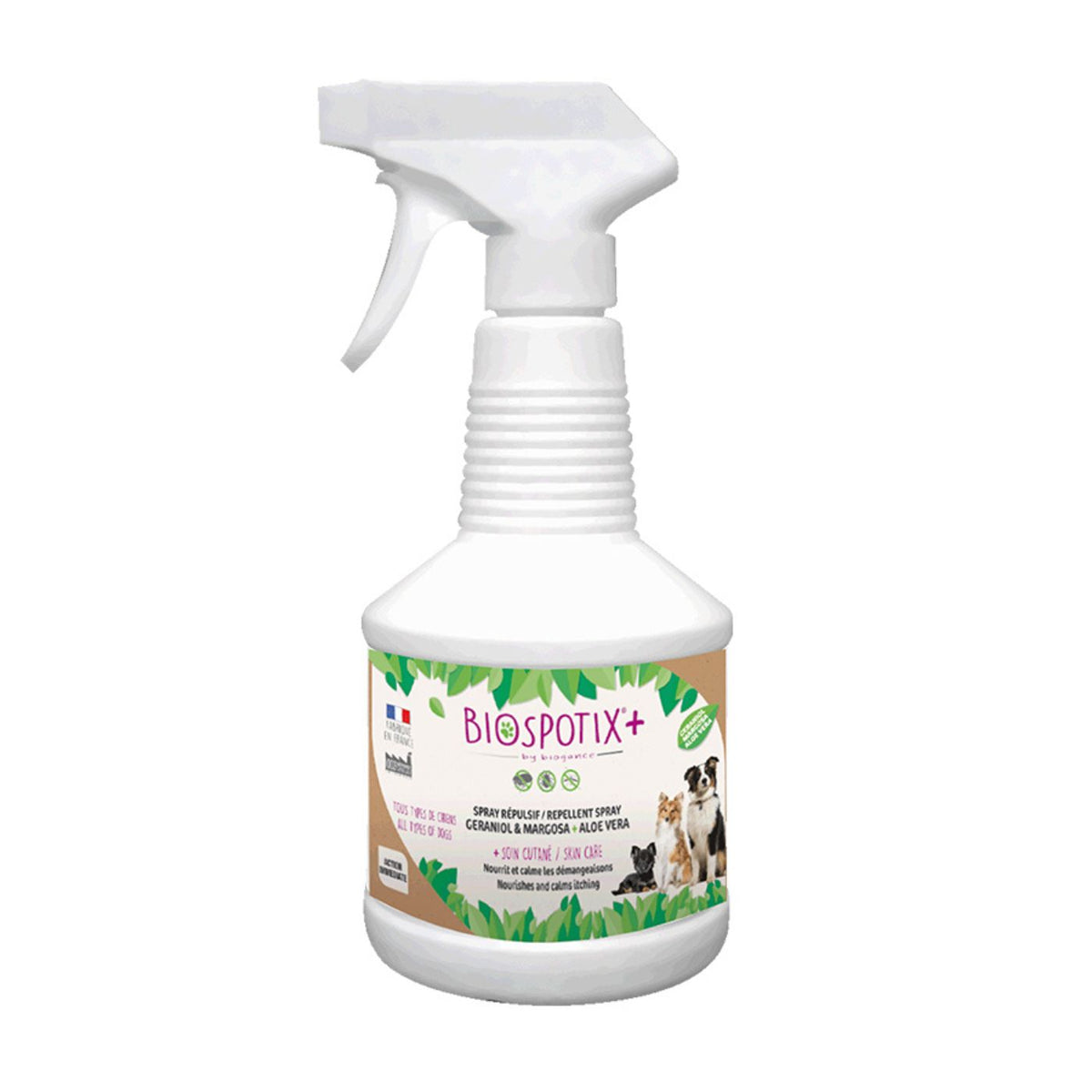 Biogance Biospotix+ Spray Antiparassitario per Cani 500 ml