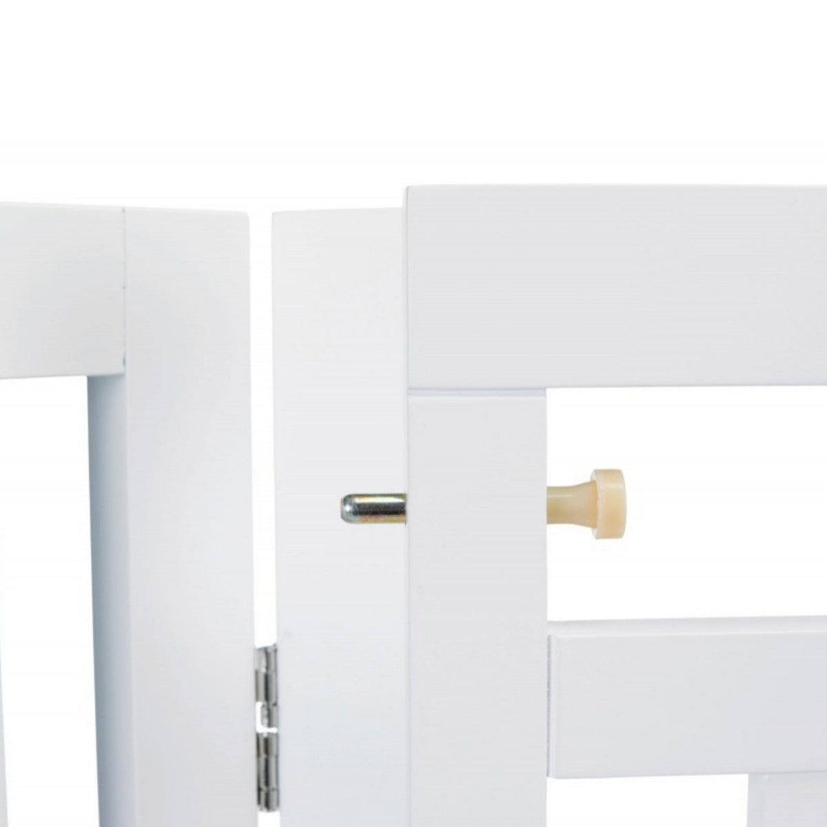 Trixie Cancelletto Recinto per Cani con Porta in Legno Bianco 4 elementi 51 x h.81 cm