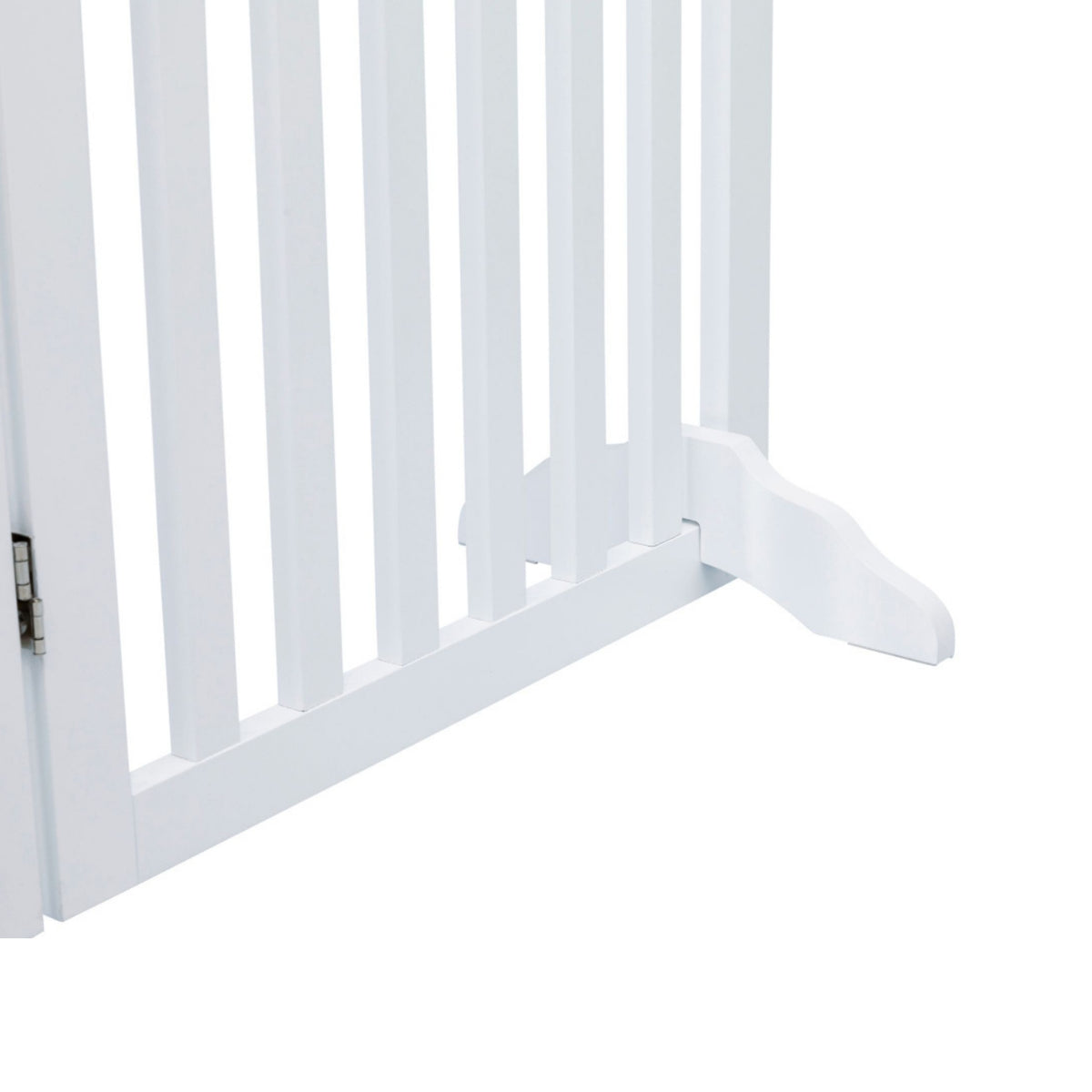 Trixie Cancelletto Recinto per Cani con Porta in Legno Bianco 4 elementi 51 x h.81 cm