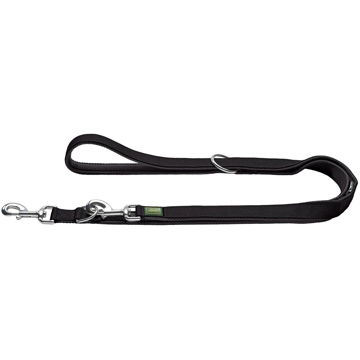 Hunter Guinzaglio Regolabile per Cani Divo Up Nero