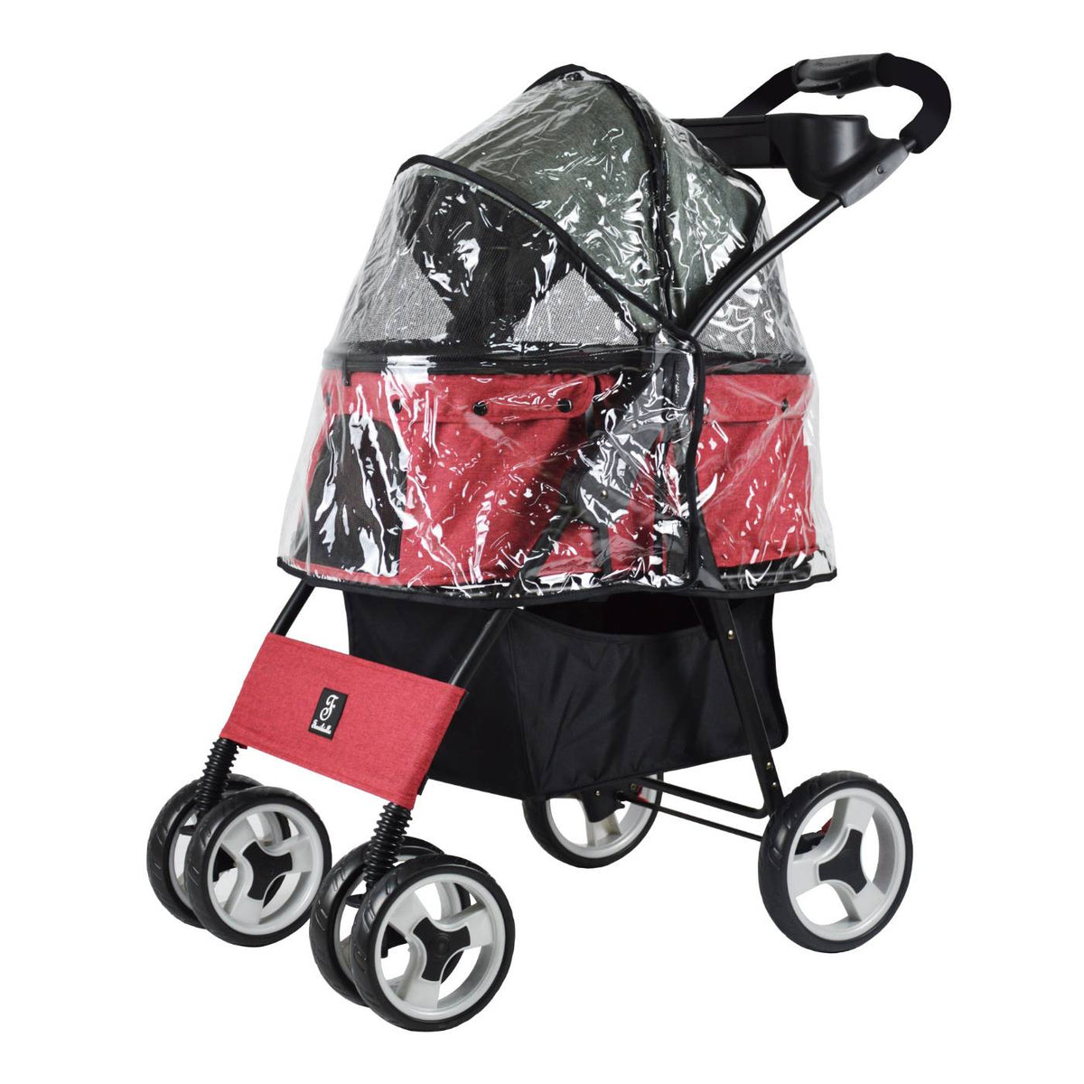 Ferribiella Telo Impermeabile per Passeggino per Cani Super Double Max 20 Kg