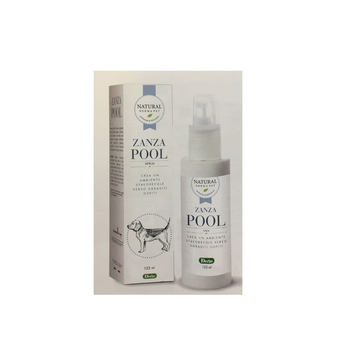 Natural Derma Pet by Derbe Zanza Pool Spray per Cani e Gatti