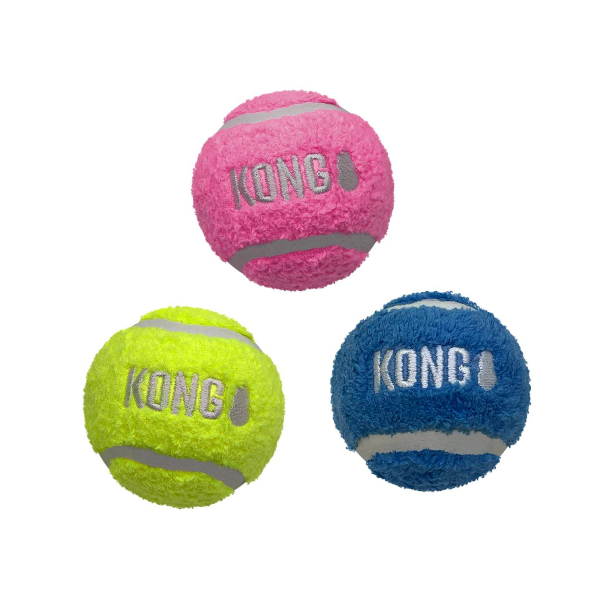 Kong Gioco per Cani Sport Softies Balls 3 pz S