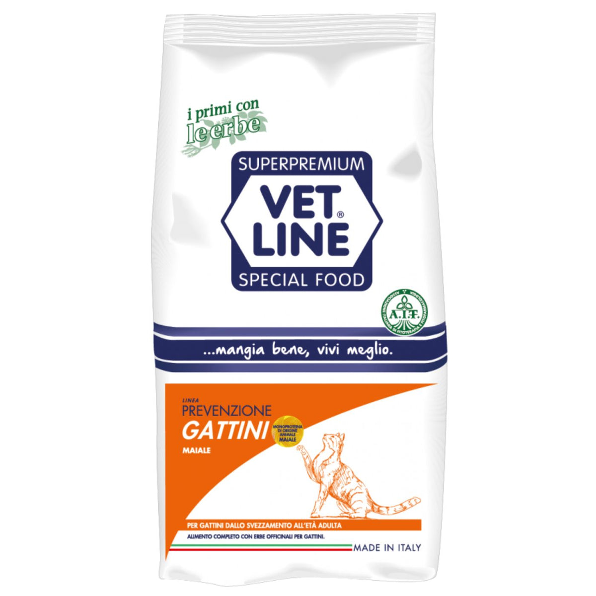 Vet Line Linea Prevenzione Gattini Maiale Monoproteico VetLine