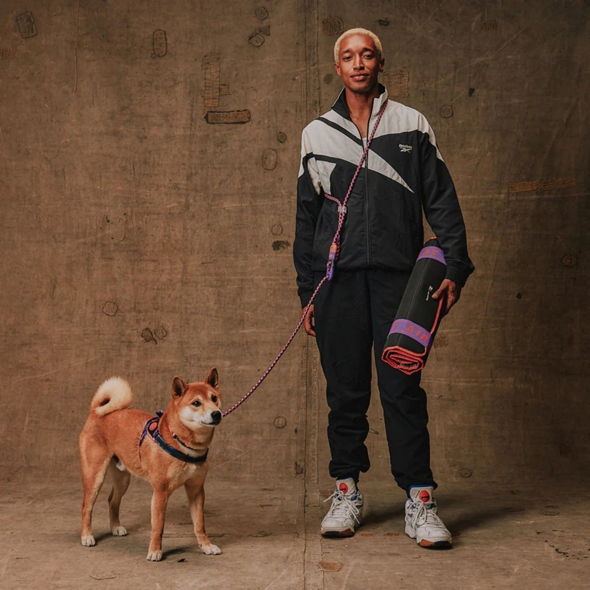 Zee.Dog Guinzaglio per Cani Mani Libere Reebok Court