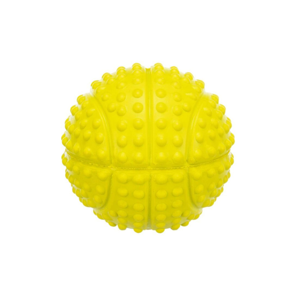 Trixie Gioco per Cani Palla Sport in Gomma Naturale con Squittio Giallo