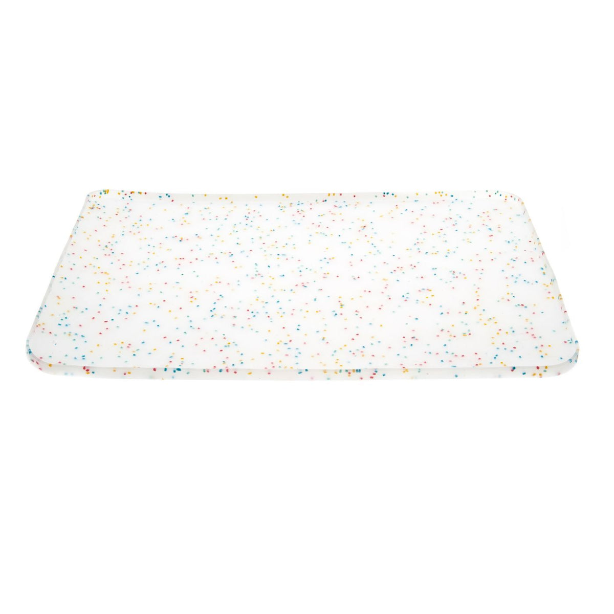 Ferribiella Tappetino Sottociotole per Animali Confetti in Silicone 42 x 30 x 1 cm