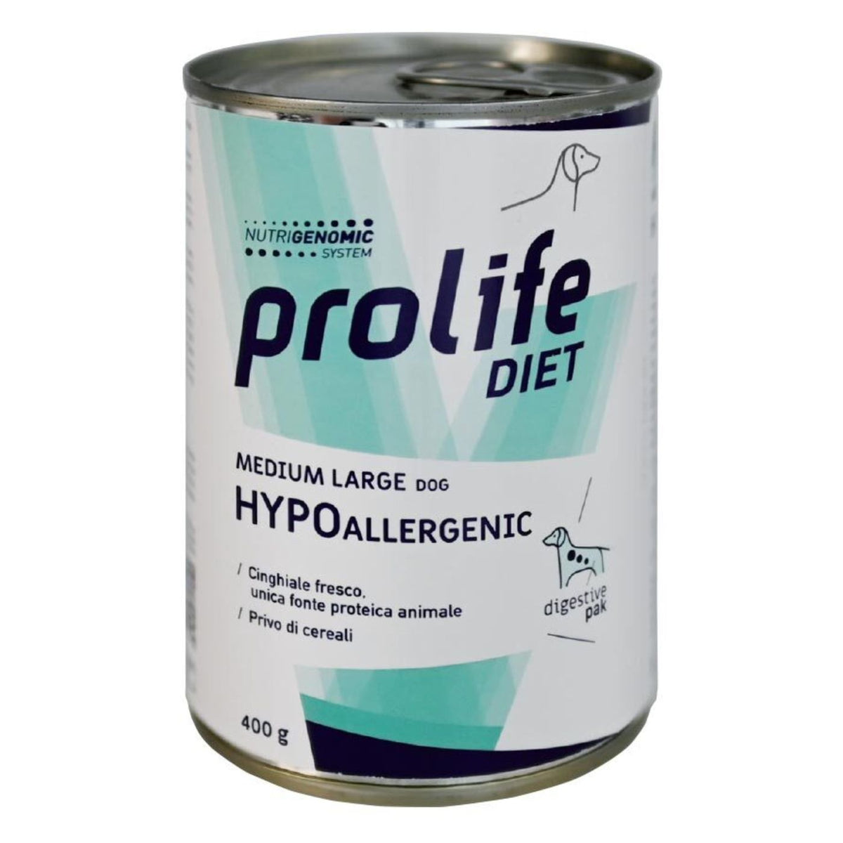 Prolife Diet Dog Hypoallergenic Cinghiale 400 g per Cani