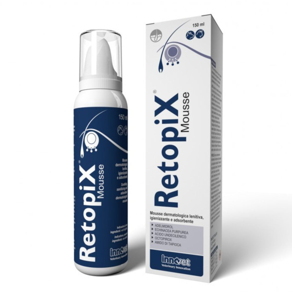 Retopix Mousse 150 ml per Cani e Gatti Innovet