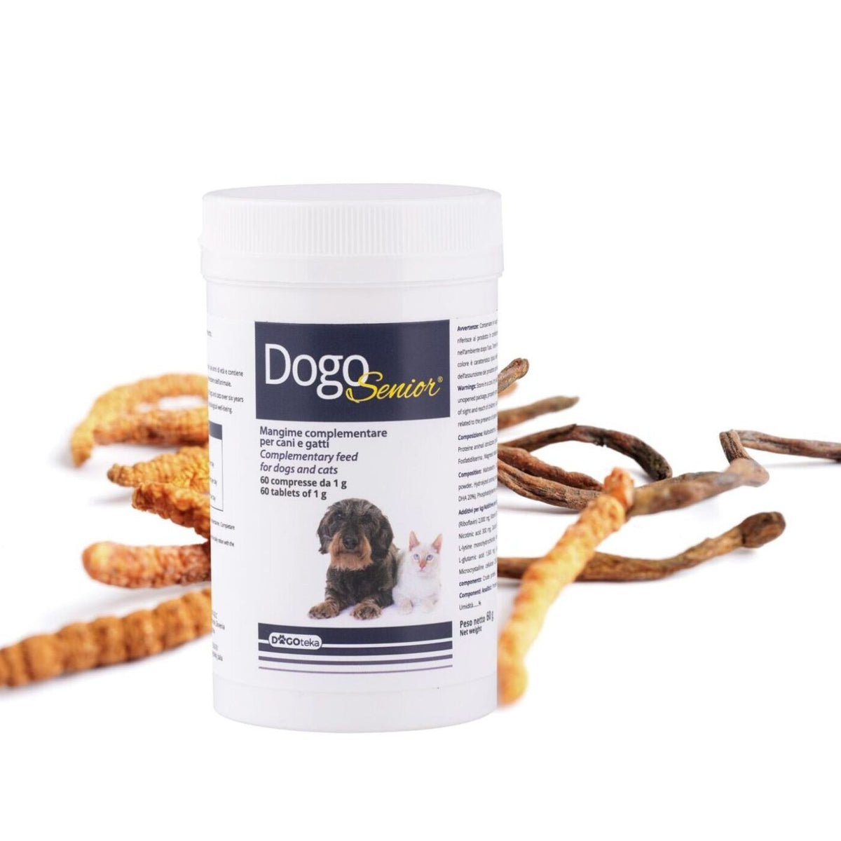 Dogoteka DogoSenior per Cani e Gatti 60 Compresse