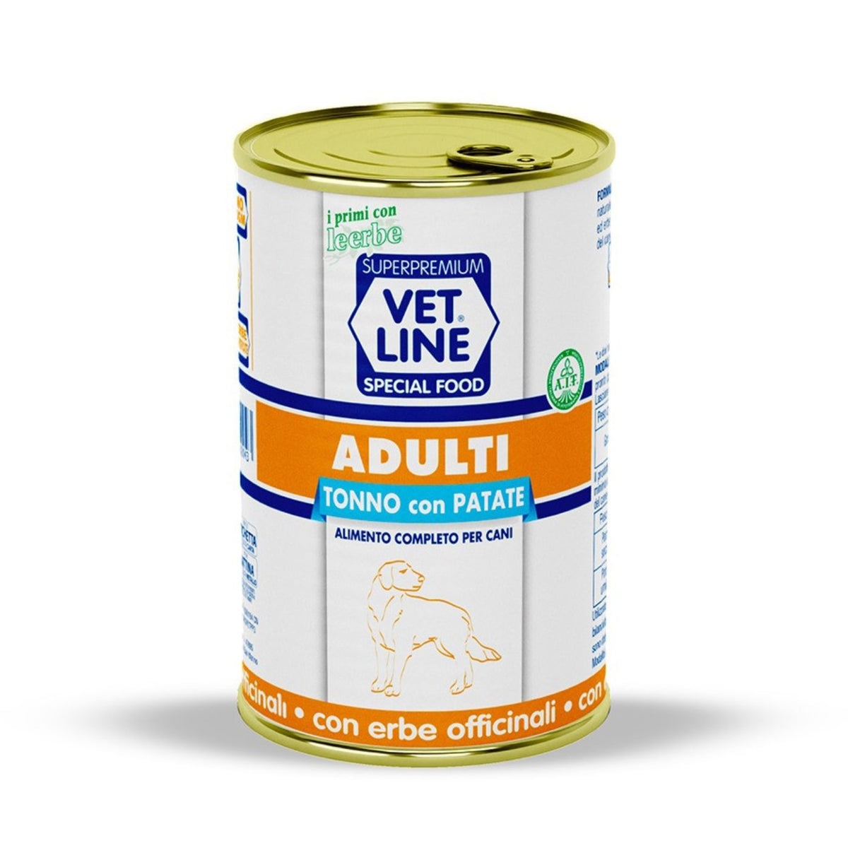 Vet Line Umido Tonno e Patate per Cani Adulti Monoproteico VetLine