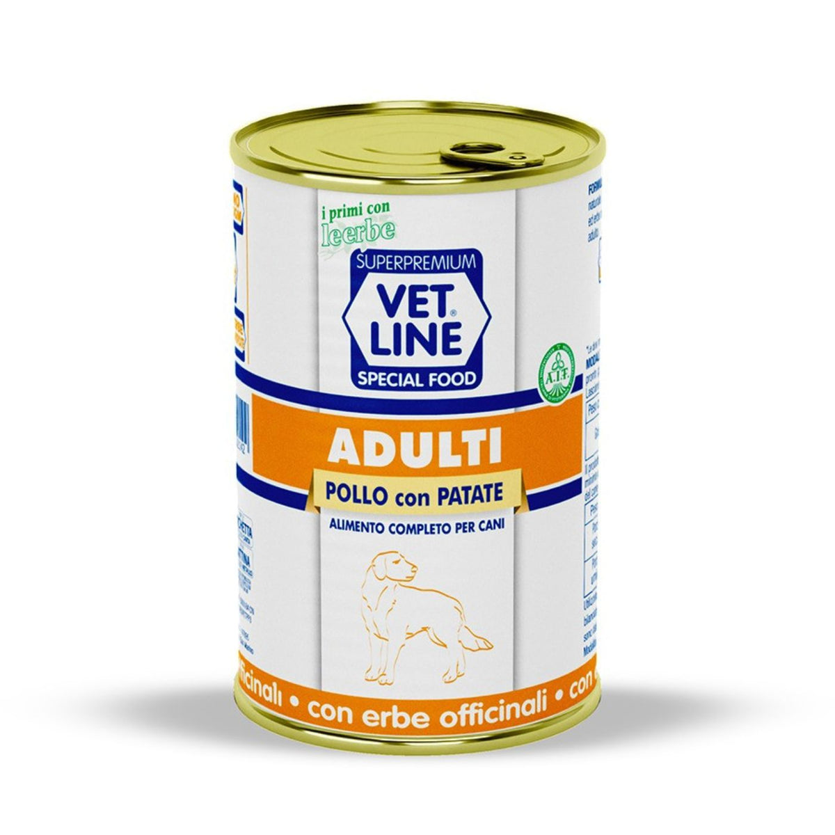 Vet Line Umido Pollo e Patate per Cani Adulti 400 g VetLine