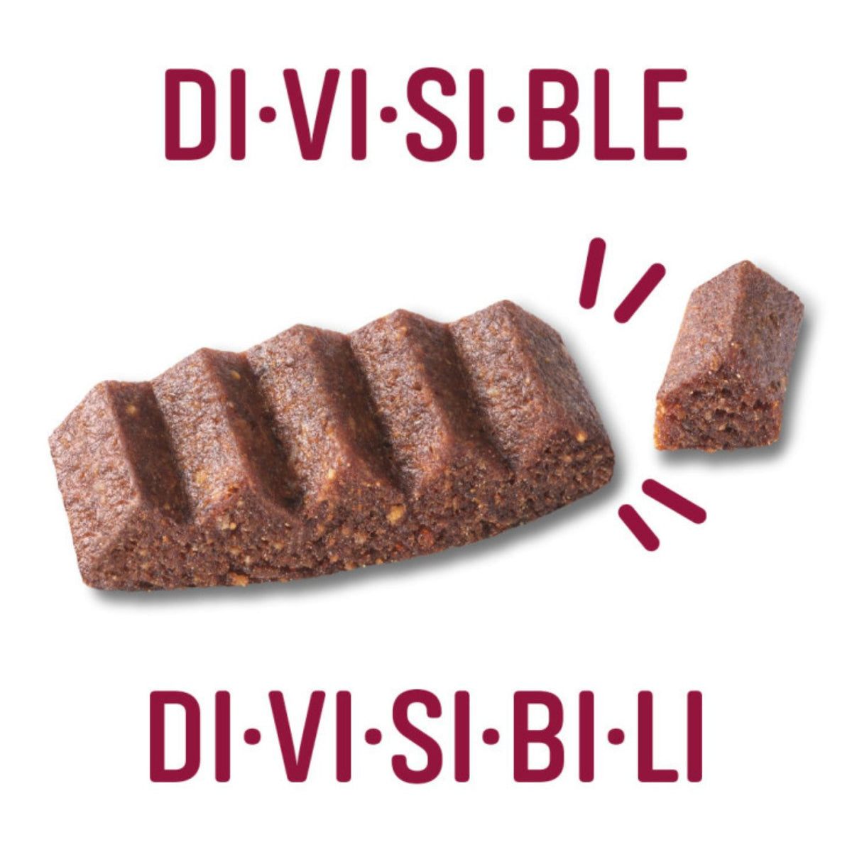 DoggyeBag Snack per Cani Morbidi e Divisibili con Maiale I Morbidosi 90 g