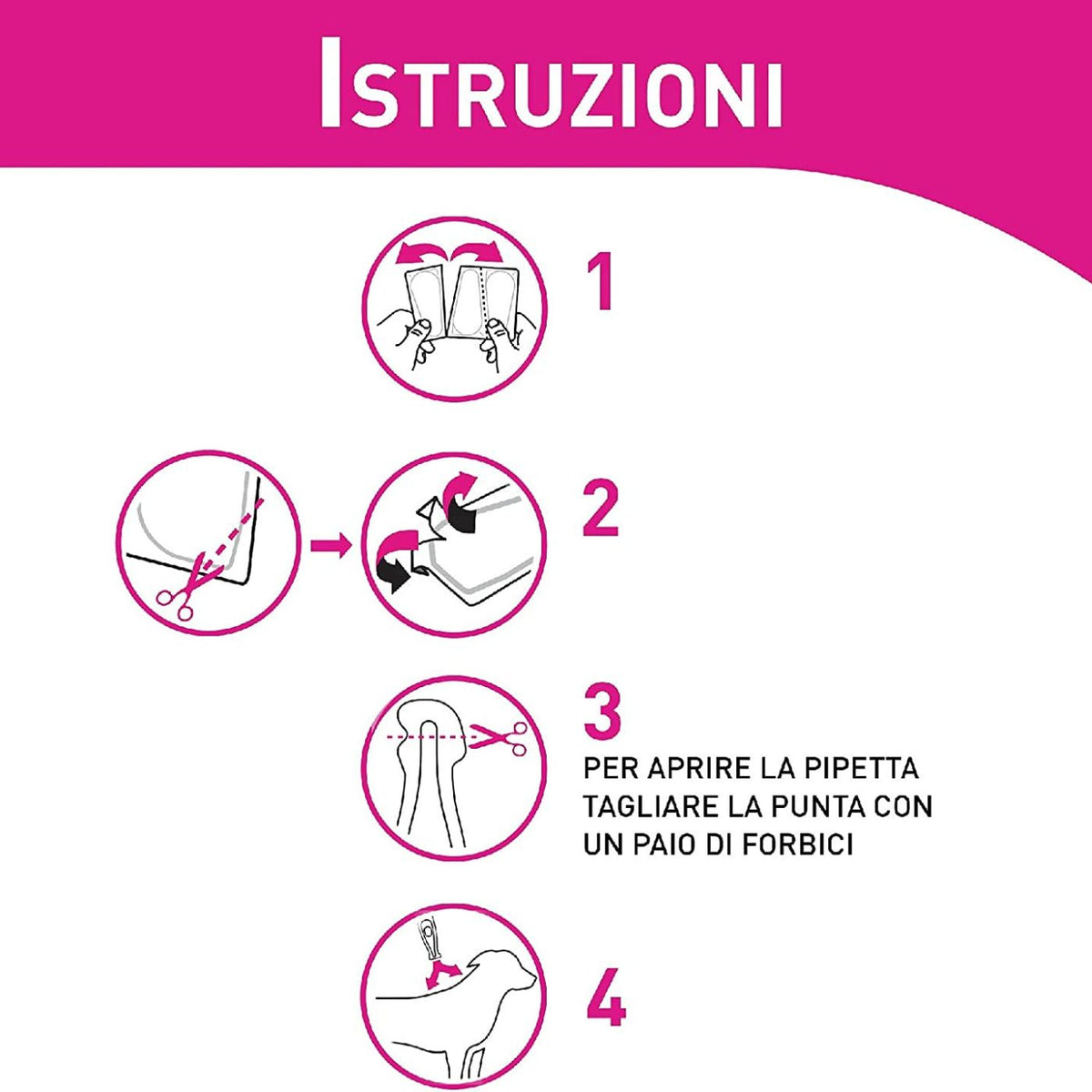 Frontline Tri-Act Spot-On Antiparassitario per Cani 3 Pipette