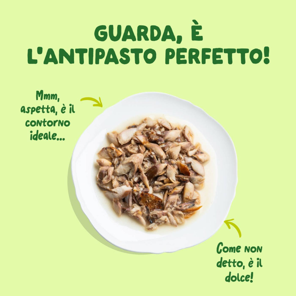 Edgard &amp; Cooper Sfilaccetti per Gatti Adulti Sgombro Fresco Naturale in Brodo di Pesce 70 g