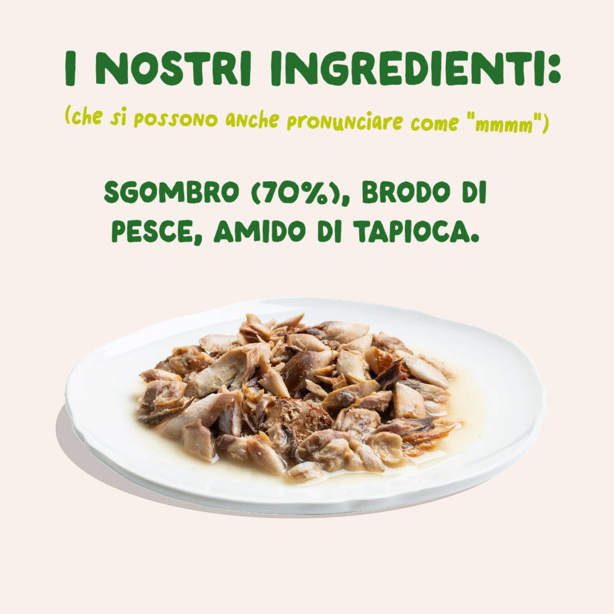 Edgard &amp; Cooper Sfilaccetti per Gatti Adulti Sgombro Fresco Naturale in Brodo di Pesce 70 g