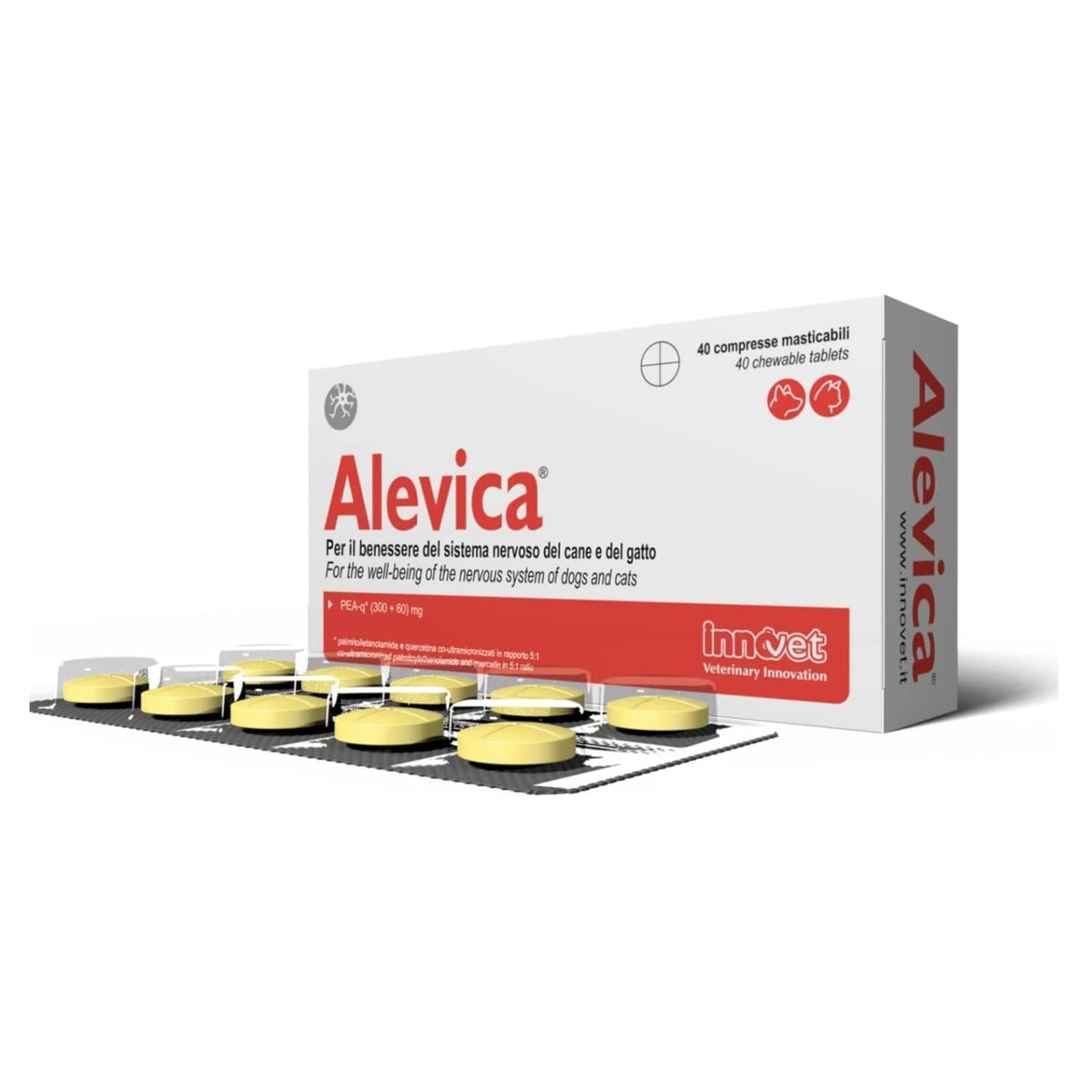 Alevica Integratore Compresse Masticabili per Cani e Gatti Innovet