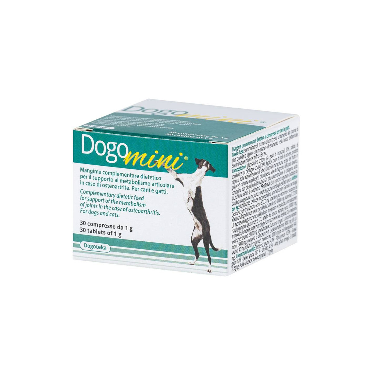 Dogoteka DogoMini 30 Compresse per Cani e Gatti