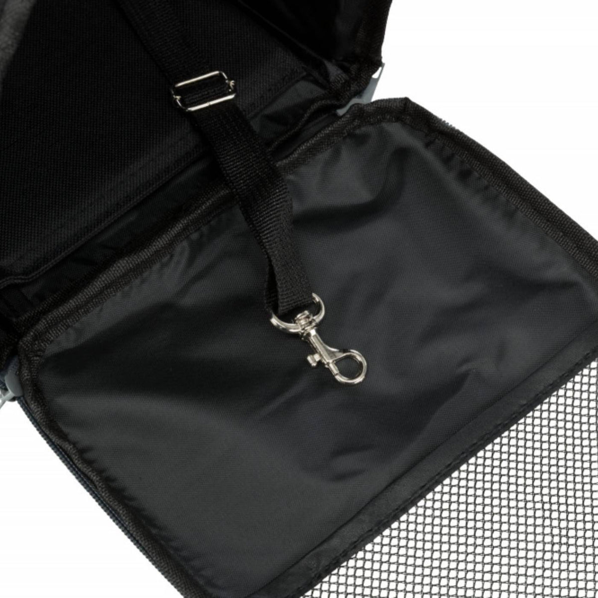 Trixie Zaino Connor per Animali fino a 8kg di Peso 42 x 29 x 21 cm Nero/Grigio