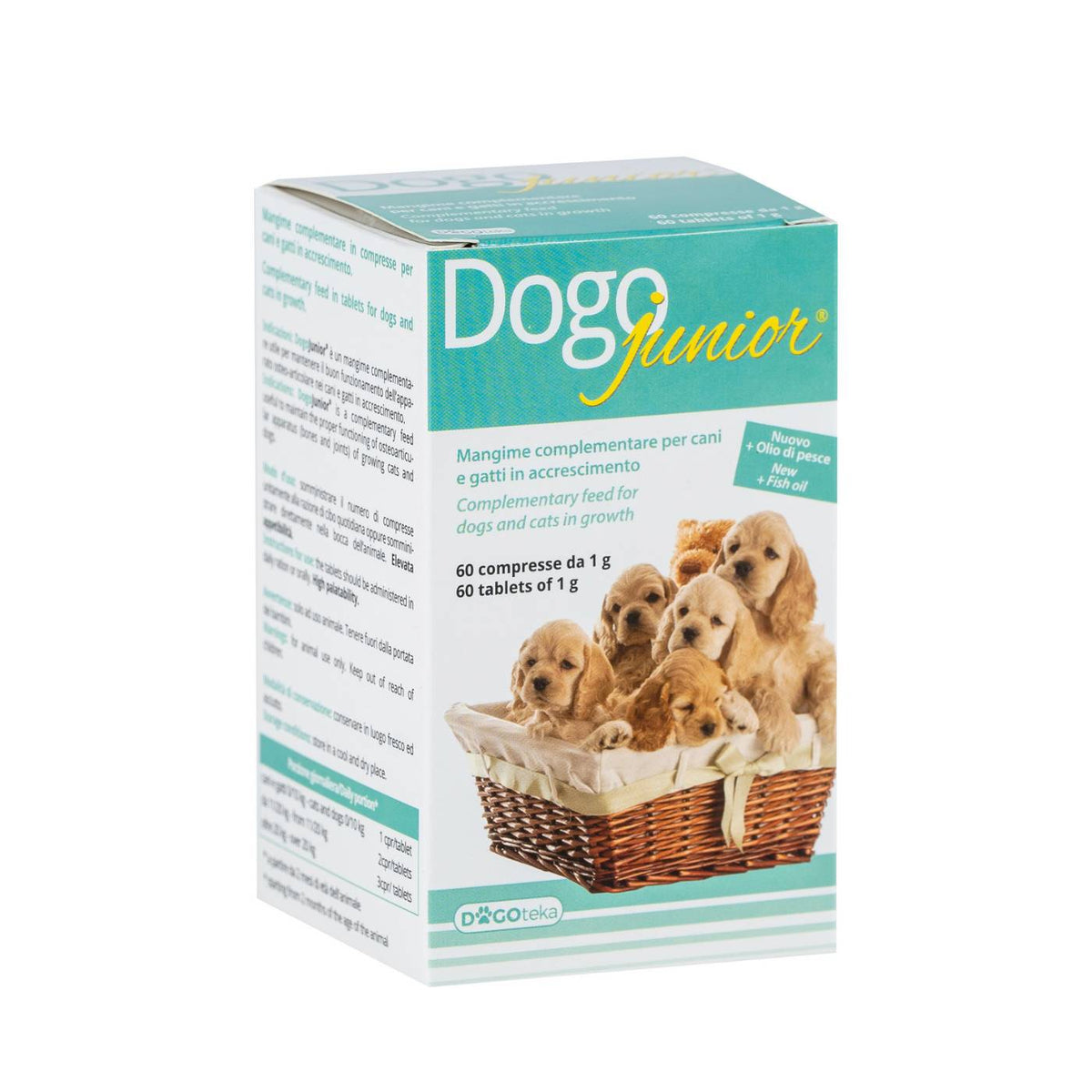 Dogoteka Dogojunior per Cani e Gatti 60 Compresse