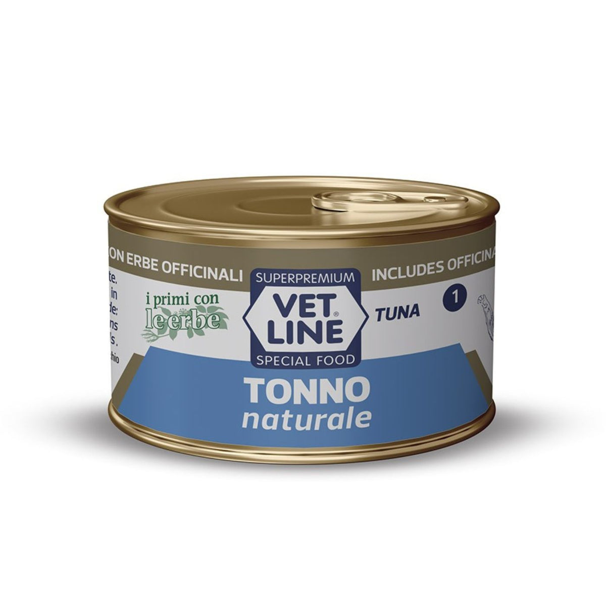 Vet Line Umido Tonno Naturale per Gatti Vetline