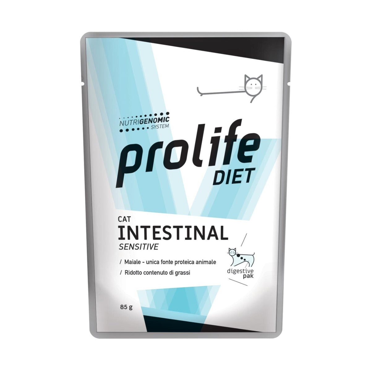 Prolife Diet Cat Intestinal Sensitive Umido per Gatti Busta da 85 g