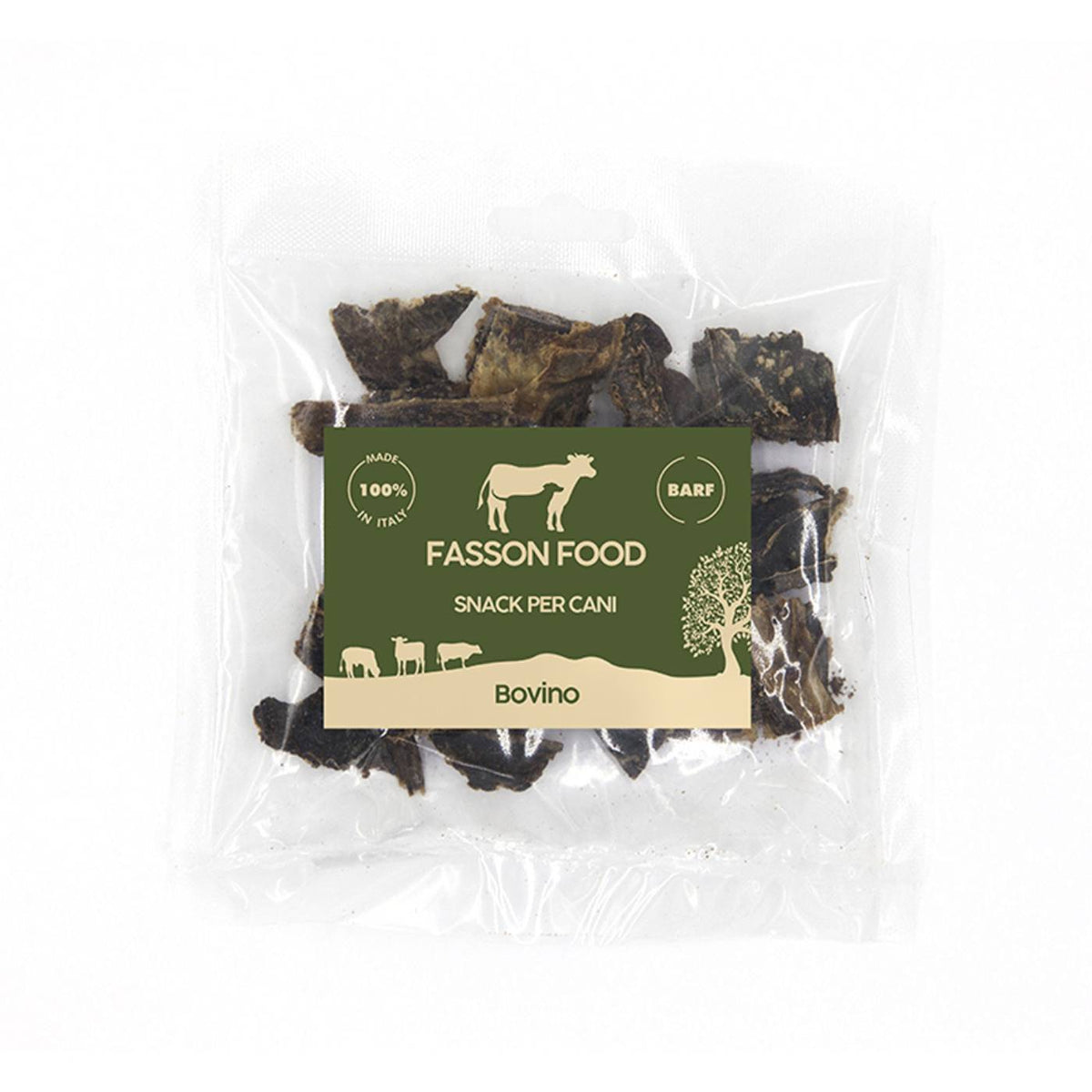 Fasson Food Milza Bovina Filiera Piemontese Snack Naturale per Cani